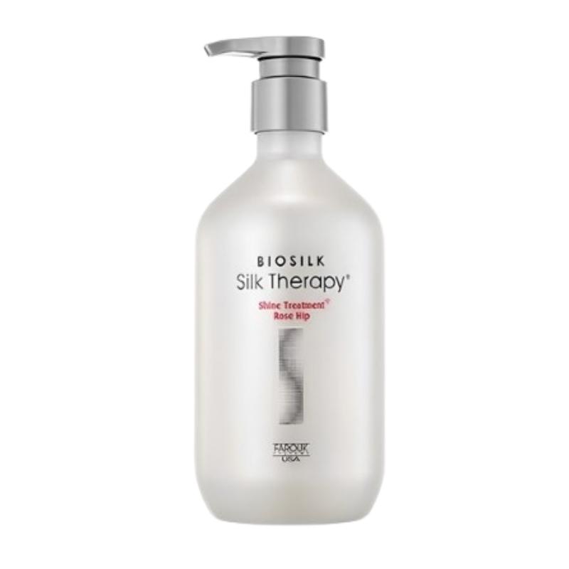 Silk Therapy Hair Treatment with Rosehip 500ml | Korean Deep Moisture Repair for Damaged Hair | Frizz Control & Shine Boost