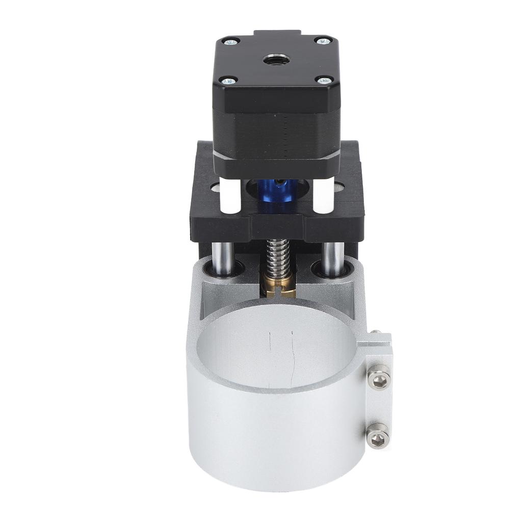 52mm Durchmesser CNC Z-Achsen Spindelmotorhalter Tischgravierer Z-Achsen Motorhalterung Halter für 3018 Pro Schwarz