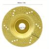 1 PC Diamond Saw Blade Metal Cast Iron Marble Cutting Grinding Disc 100x23mm Ceramic Tile Grinding Edge Fiberglass Cutting Disc