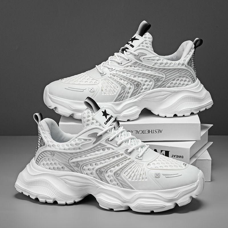 Sneakers Mesh Running Sports Casual Shoes for Men Chunky Safety Man Shoe White Tennis Lightweight Deals Walking Classic Original