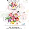Creative Tulip Static Cling Glass Film Wall Sticker for Kids Room Bedroom Home Decor