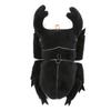 Carolata Giant Stag Beetle Plush Mascot (Realistic Insectwith Chain) Cute Stag Beetle Keychain Doll Gift (Twice Tested)  Christmas Present