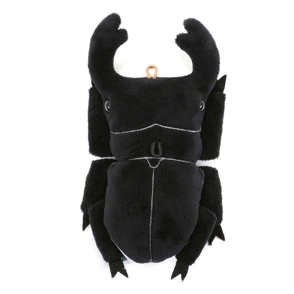Carolata Giant Stag Beetle Plush Mascot (Realistic Insectwith Chain) Cute Stag Beetle Keychain Doll Gift (Twice Tested)  Christmas Present