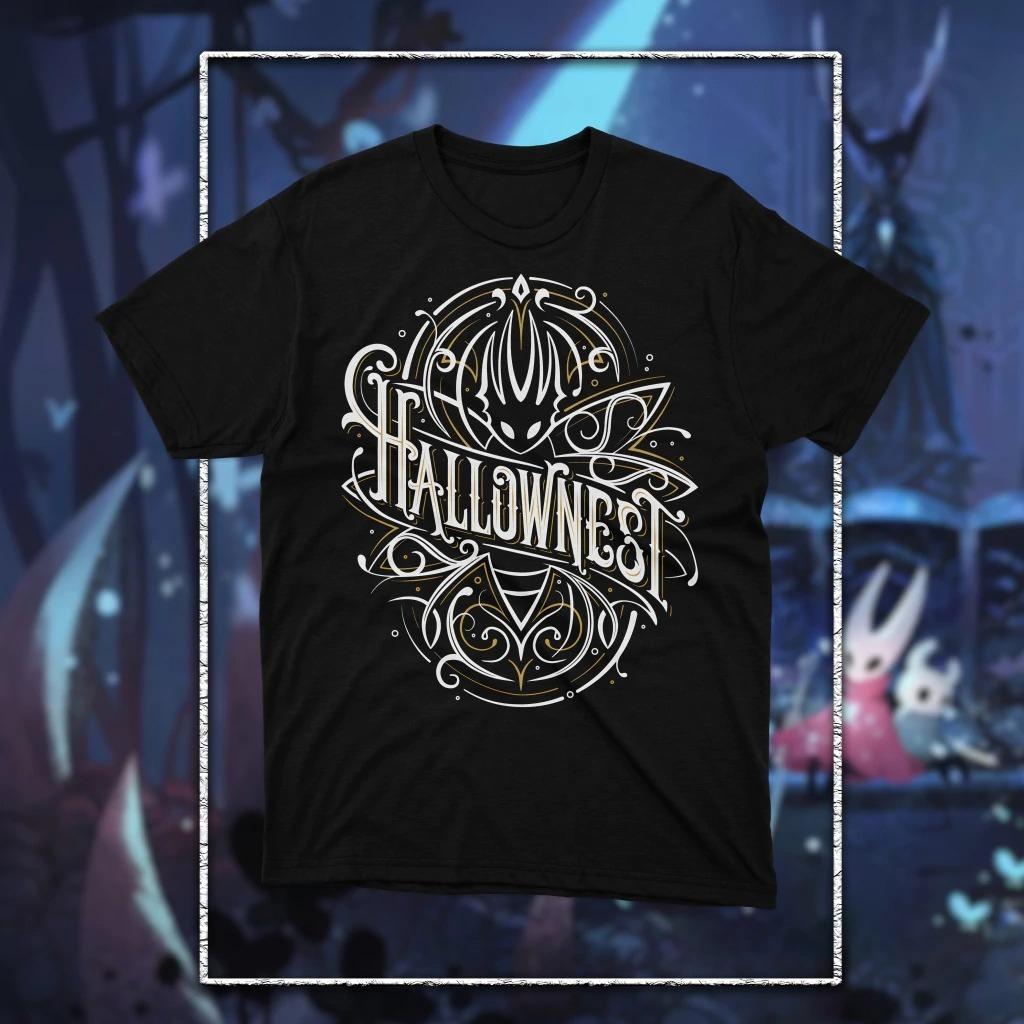 Hot Game Hollow Knight Silksing Printed T-shirt Men Women Cotton Loose Oversized Y2k Short Sleeve T-shirt High Quality Clothing