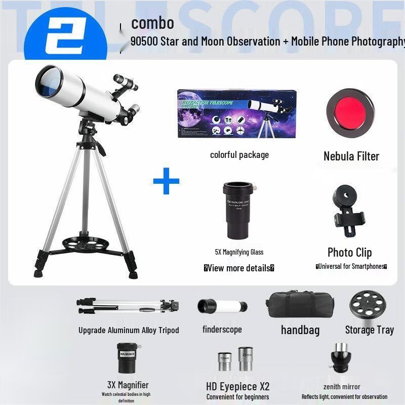 Phoenix I 90mm Astronomical Refracting Telescope