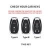 Car Key Case Cover Protective Shell for Chevrolet Chevy Malibu Camaro Cruze Traverse Spark Equinox Sonic Volt Suede Car Keychain