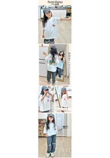 Japanese Kids' T-shirt: Quick-Dry Bamboo Cotton Short Sleeve for Boys and Girls