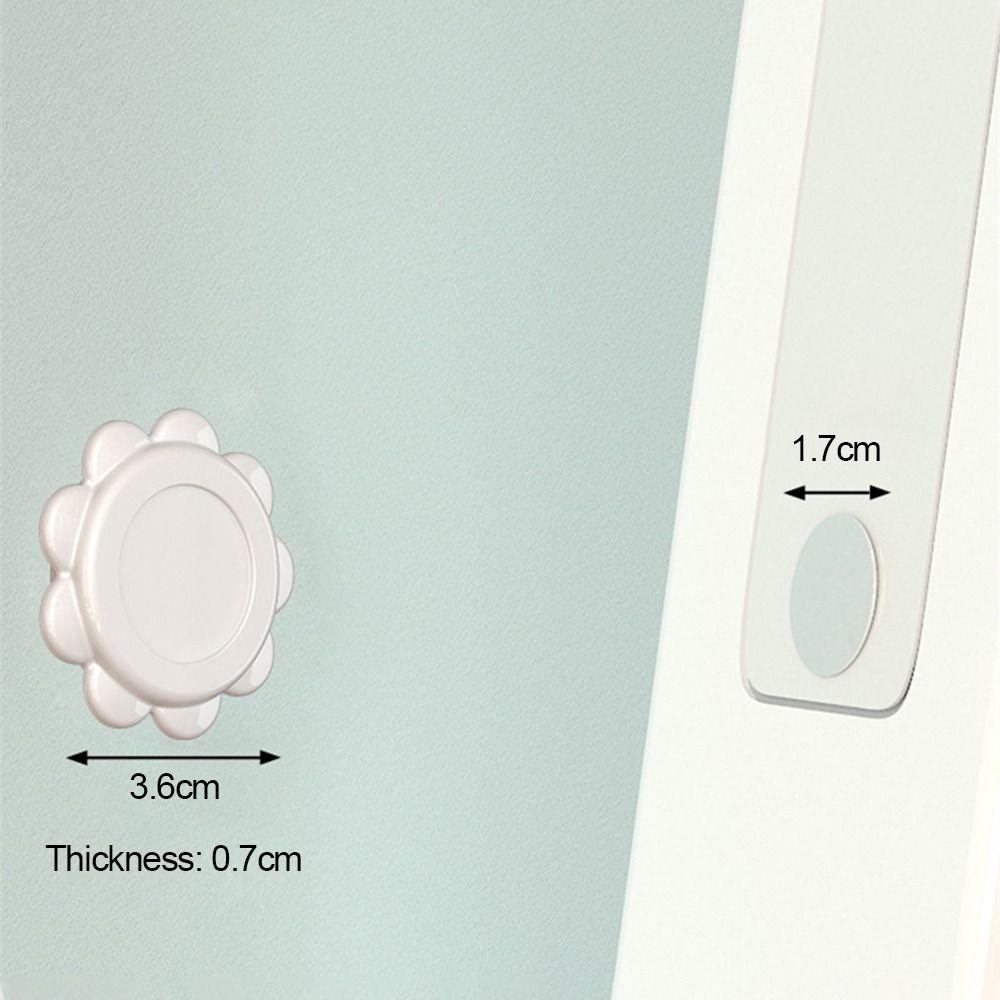 2Pcs Strong Magnet Remote Control Storage Holder Flower Shape Organizer Hook Magnetic Hooks  Home