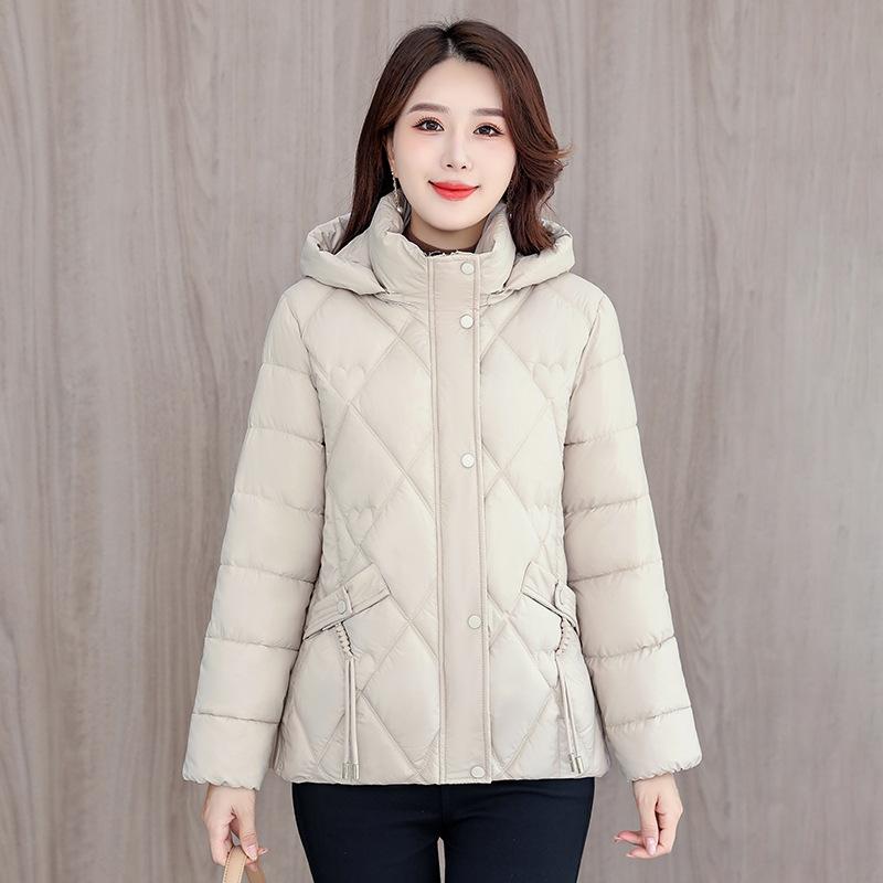 Padded Jacket New Foreign Style 2025 Winter Jacket Women s Plus Down Padded Jacket Fattened Autumn and Winter Plus Size XL
