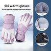 New Fleece-thickened Practical Cotton Gloves for Men and Women Winter Wool Touch Screen Warm Gloves for The Elderly