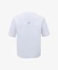 Baellob Women'S Air Revent Active Crop T-Shirt White