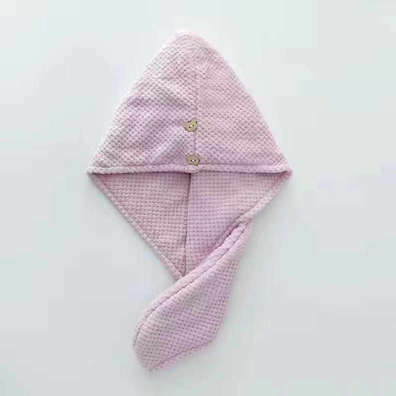 Damska Gruba Chłonna Czapka do Suszenia Włosów na Jesień/Zimę do Kąpieli i Prysznica