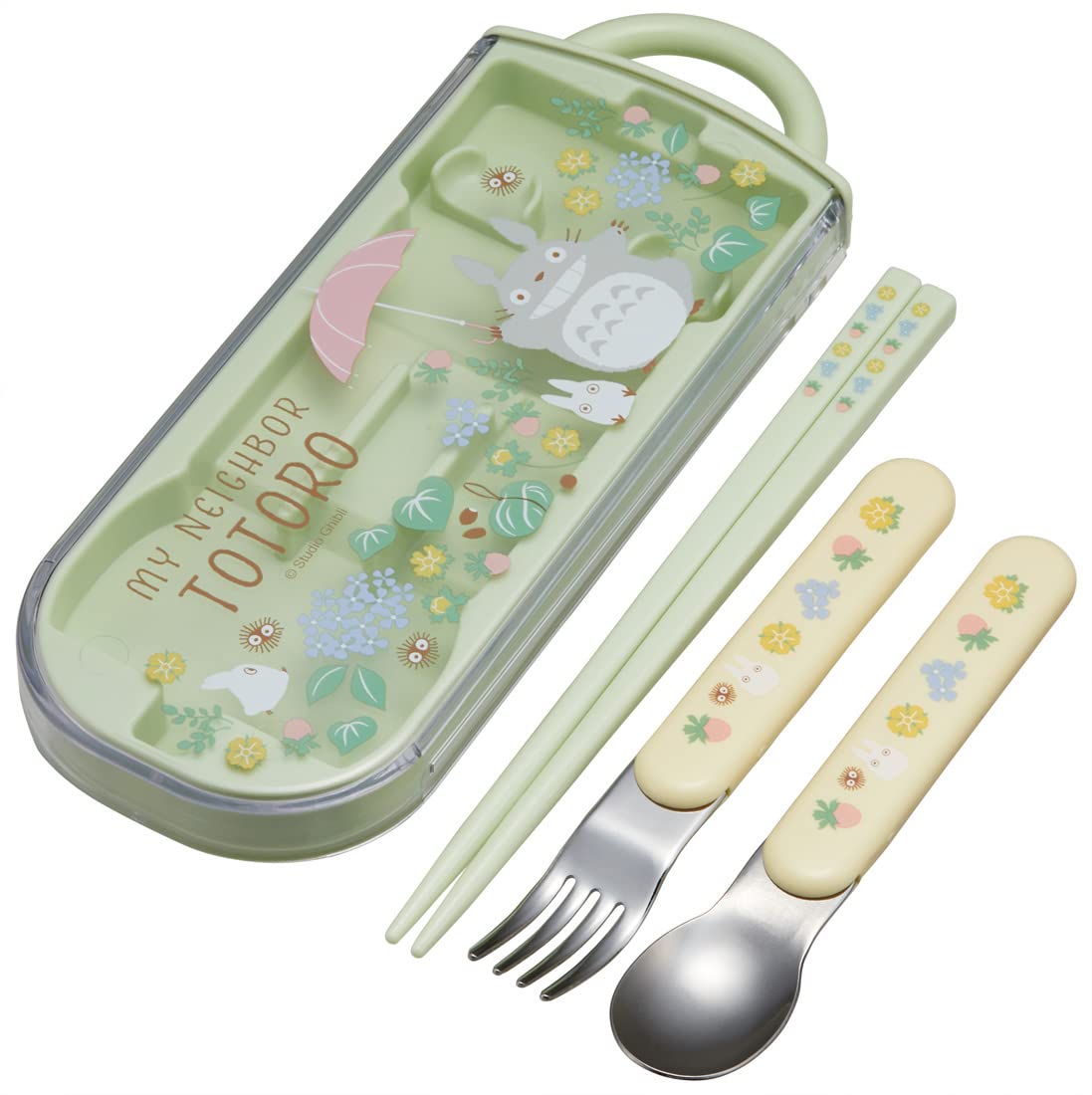 

Skater Antibacterial Slide Trio Set Perfect for Lunch and and Sanpomichi Made in Japan Children s (TACC2AG-A) - Boxes, Chopsticks, Spoon, Fork,