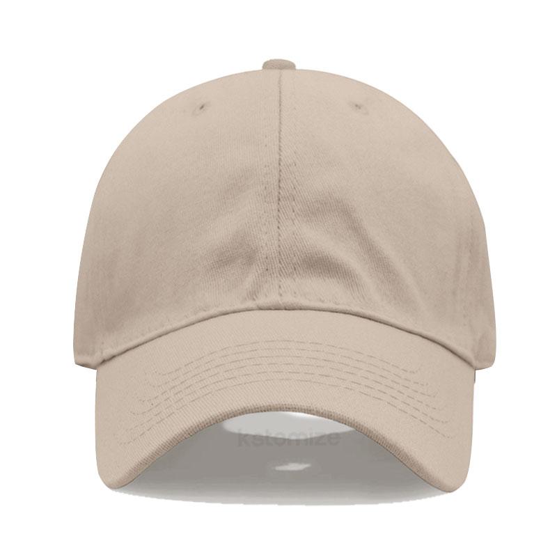 Solid Color Baseball Cap Women's Plain Sport Golf Cap for Man Washed Cotton Dad Hat Sun Hats
