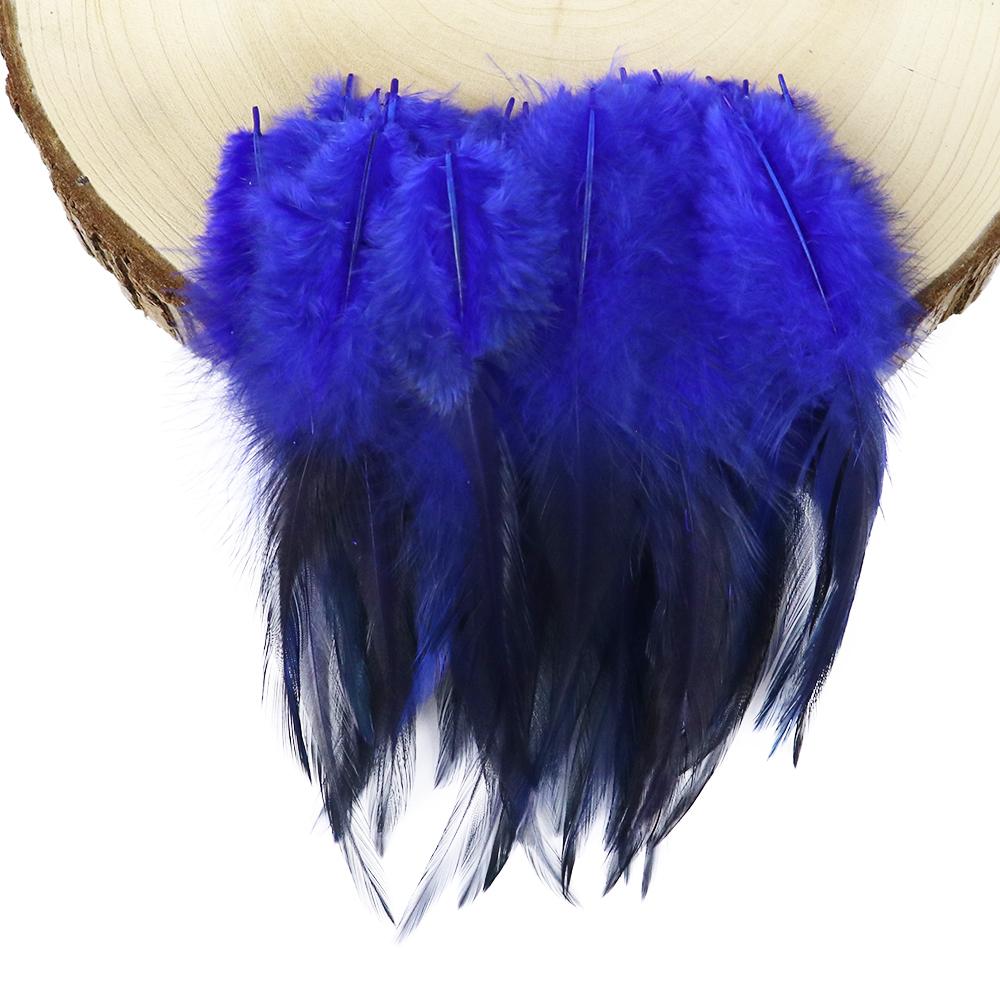 Natural Rooster Feathers 10-15Cm Pretty Chicken Feather For Crafts Jewelry Earring Making Accessory Party Decoration