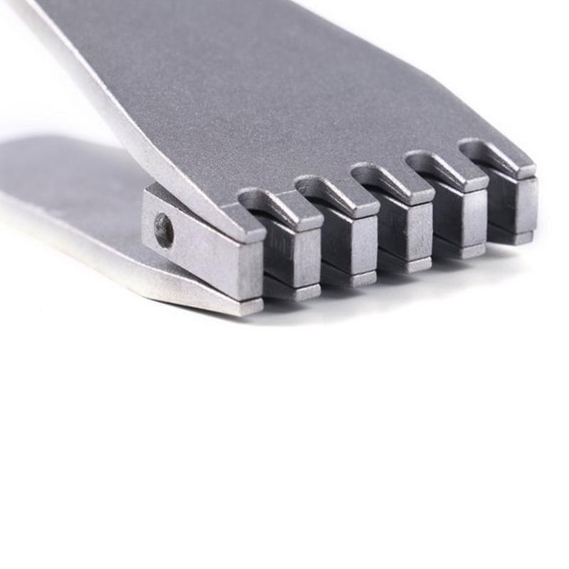 Exquisites Badmintonschläger-Besaitungsmaschinen-Zubehörwerkzeuge Strapazierfähige Badminton-Schwimmende Fünf-Zinken Fliegende Klemme Klemme