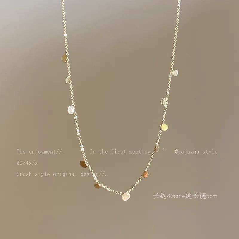 2026 New Maillard Tiger Eye Stone Retro Sweater Chain, High-End Natural Stone All-Match Autumn Winter Ladies Necklace