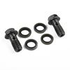 Für Suzuki Schlauchschraube Für Kawasaki Set Zubehör Motorrad 2 Stück Silber