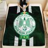 Raja Club Athletic,pattern Flannel Blanket, High quality Comfortable for All Seasons, Home Decor, Warmth and Comfort, Perfect for Gifts.