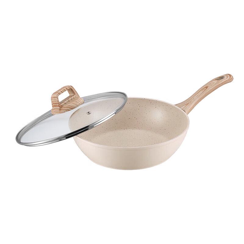 BaoBao 26cm Maifan Stone Non-stick Wok