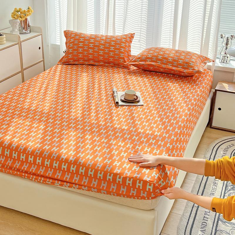 Foreign trade single product ins wind mattress three-piece set simple bedspread single piece Simmons mattress protective cover non-slip fixed