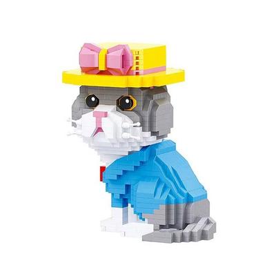 Nanoblock czapeczka niemowlęca kotek 832 szt (PCS)