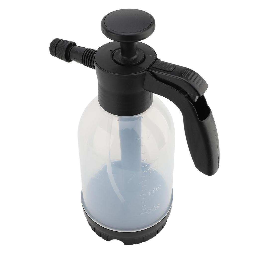 Foam Sprayer 2L Adjustable Pressure Foaming Pump Sprayer Hand Pump Pressure Sprayer for Car Wash Garden Furniture Window Driveway Deck