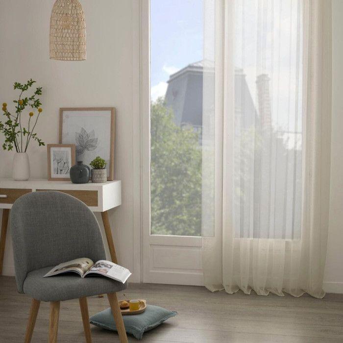 "Moly" Screening Curtain 135 X 240 Cm Atmosphera - Linen