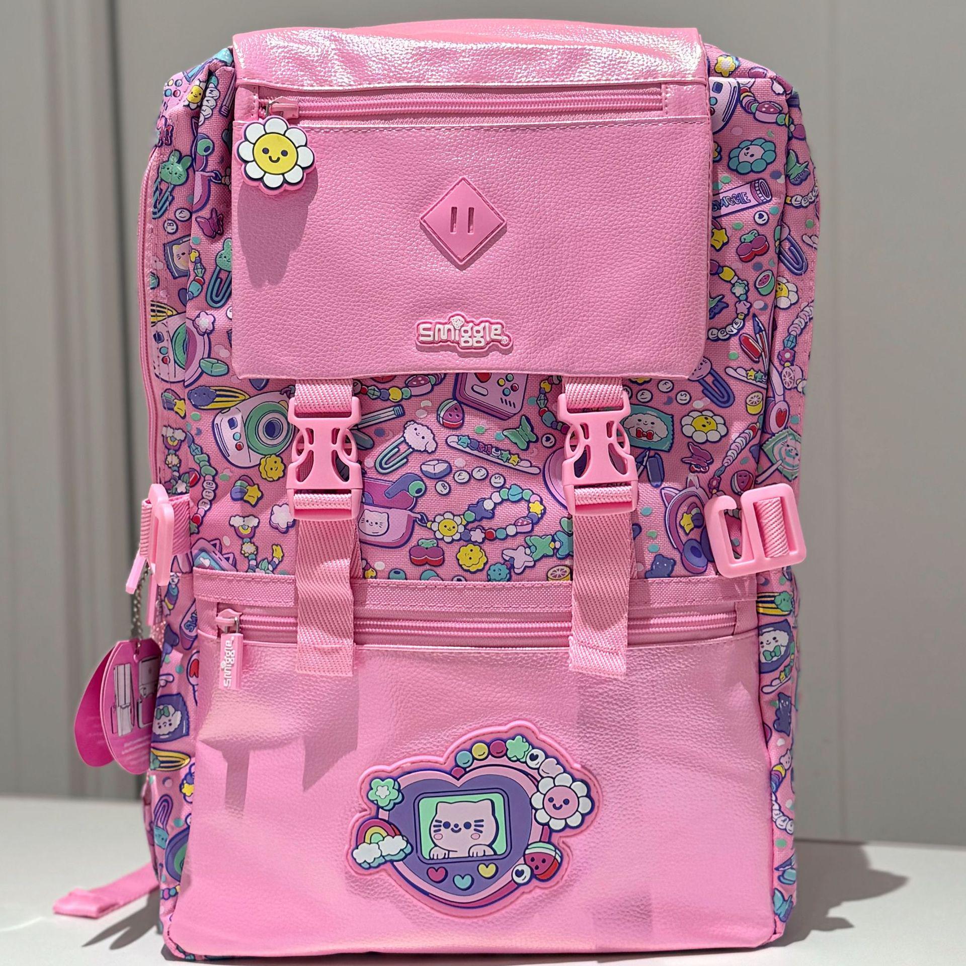 

Австралія Smiggle XL Рожевий рюкзак з єдинорогом: Підтримка спини, Дизайн з подвійними плечовими лямками вищого класу