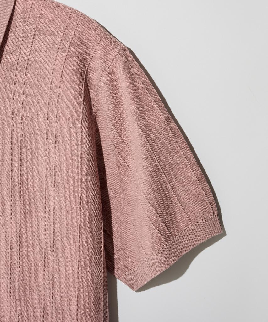STCO Diems Ice Touch Collared Short Sleeve Knit_Pink (Classic Fit)_Dktxb02Csp