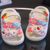 Girls Sandals Children Summer Baby Indoor Soft Bottom Infant Anti-slip Rabbit Slippers Boys Soft Bottom Sandal Slippers