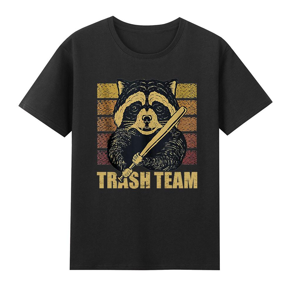 Raccoon Trash Team Trashed Panda Tshirt S