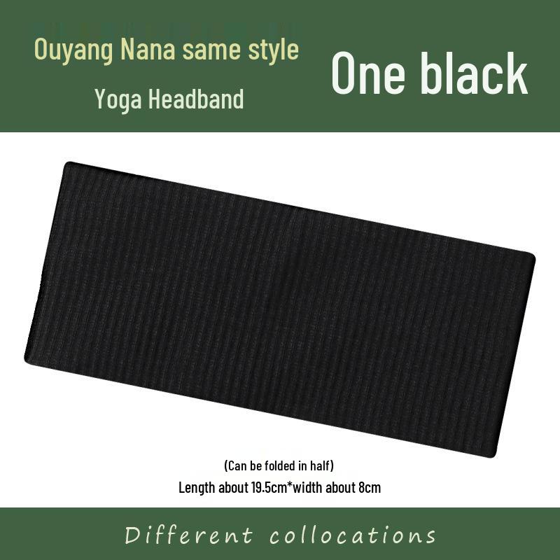 Men's Sweat-Wicking Winter Sports Headband - Absorbent Hair Tie & Headscarf Accessory