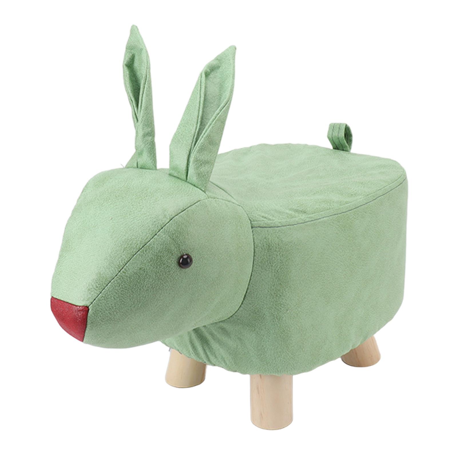 

Мультяшный табурет в форме животного Детский Домашний Гостиная Милый Деревянный Пуфик для Игровой комнаты Двор Зеленый зелёный