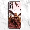 M-Monogatari S-Series Anime Phone Case For Samsung S24,S21,S22,S23,S30,Ultra,S20,Plus,Fe,Lite,Note,10,9,5G Black Soft Cover
