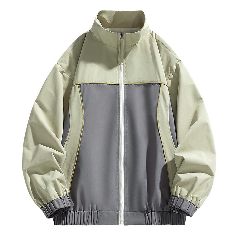 2024 Autumn Men's High-End Stand Collar Casual Jacket