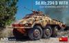 Miniart German Heavy Armored Car Schwerer Ladungstrager 2cm KwK38 Mounted Plastic Model MA35431 1/35 WW.II 8-Wheeled Sd.Kfz.234/3