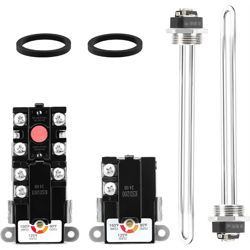

Fresh Heater Replacement Parts Kit- Electric Water Heater Tune-Up Includes Heater Elements Fits For Most Electric Water Heaters