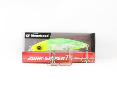 Megabass Zonk Sinpen 77 Esca Affondante GP Testa Chart Scintillante (3177)
