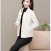 2025 Women's Elegant Quilted Diamond Jacket - Autumn/Winter Lightweight Casual Style