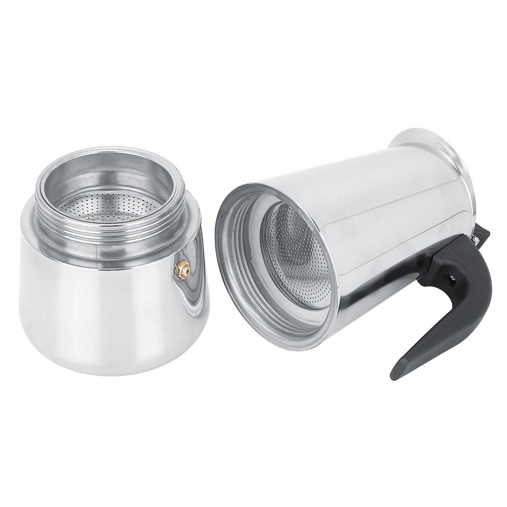 450ml Stainless Steel Electric Stove Coffee Pot Maker Heater Set