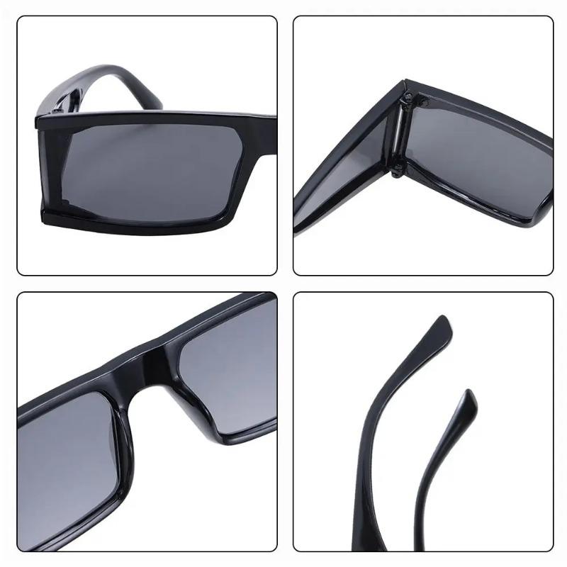 Small Rectangle Sunglasses New Women Sunglasses Retro Punk Motorcycle Sun Glasses UV400 Shades Outdoor Eyewear Driving Goggles