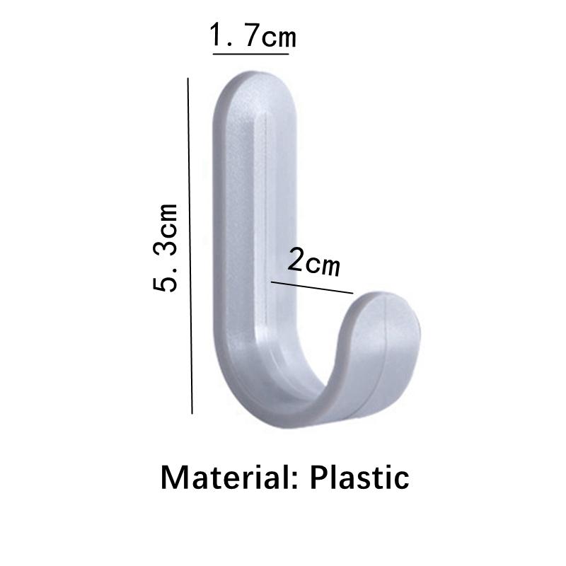 3Pcs Mehrzweck Wand Organizer Haken Hinter-tür Schlüssel Kleiderbügel Haken Bad Robe Handtuch Halter Rack Küche Hardware regal Haken