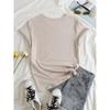 Graphic Print T-shirt, Short Sleeve Crew Neck Casual Top for Summer & Spring, Women's Clothing