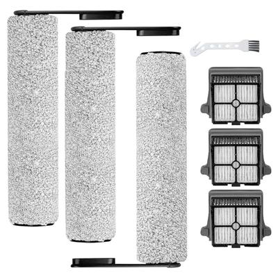 Rollers Brush Replacement And Filters For Tineco Floor ONE S6 & S7 Pro Cordless Vacuum Cleaner Brush Rollers