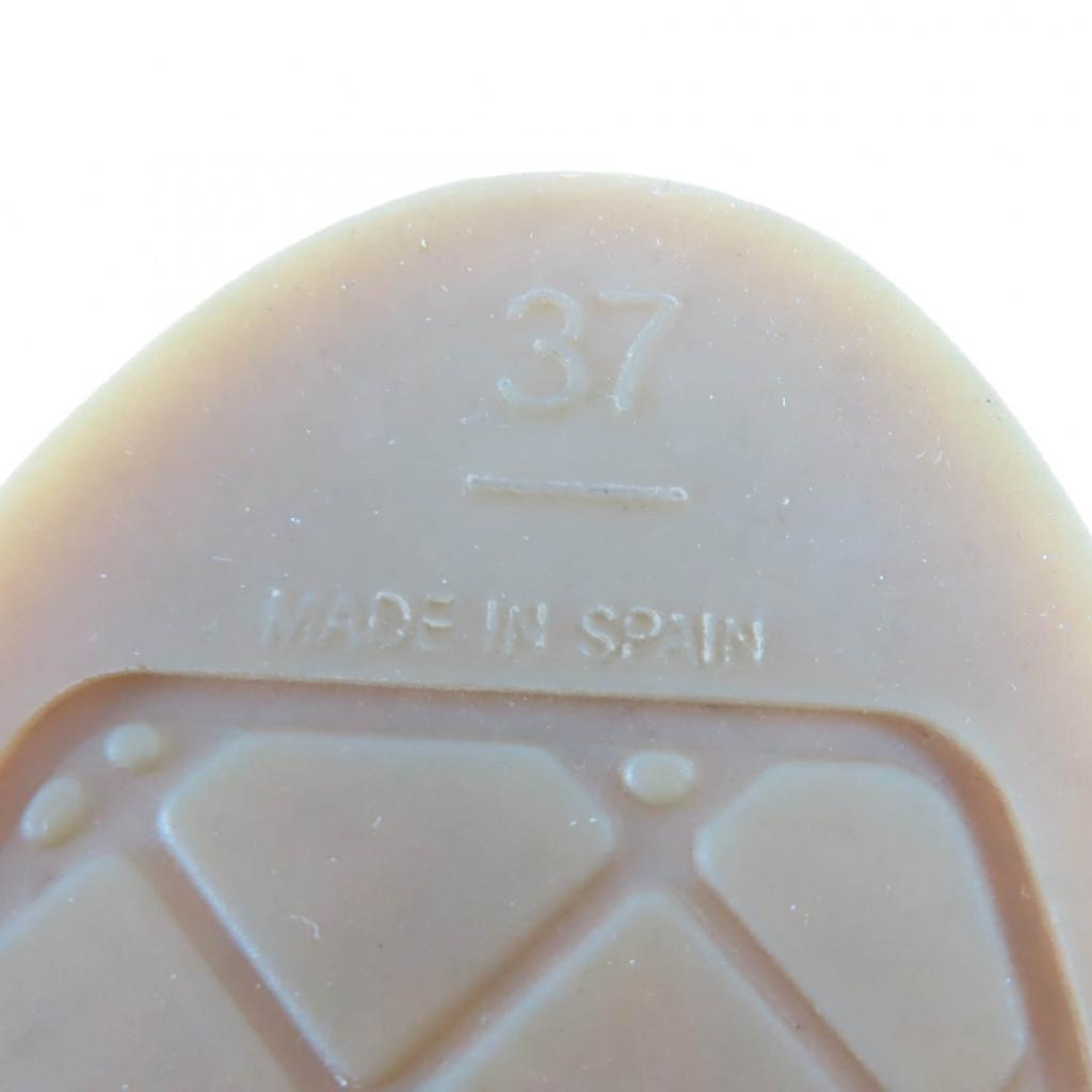 נעלי עור CHANEL נהדרות סימן COCO אספדריל סליפ-און שחור נשים 37 G38628 משומש