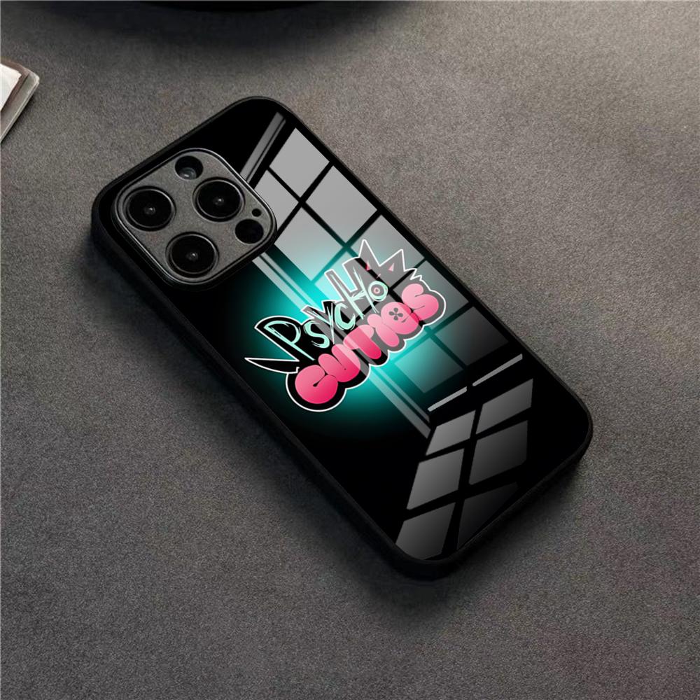 Anime P-Psychocuties Mimi Phone Case For IPhone 17 16 Pro 15 Pro Max 14 13 12 11 X XR XS Max Plus SE Glass Cover