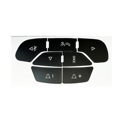 Neue Lenkrad-Navigationsradio-Knopf-Aufkleber für Chevrolet Escalade