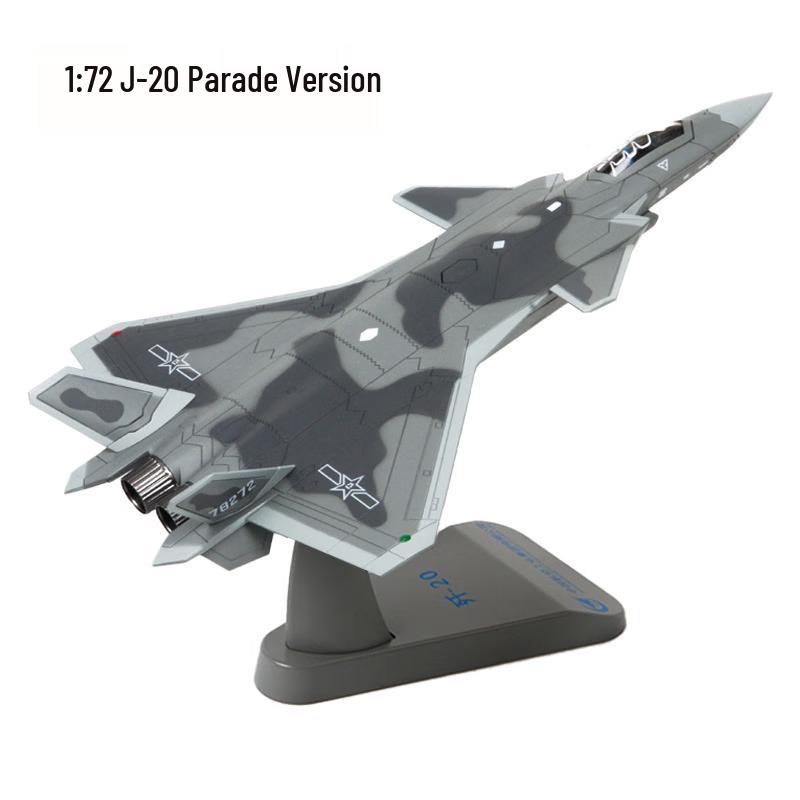 Jun Shi Metal J-20 Fighter Jet Model