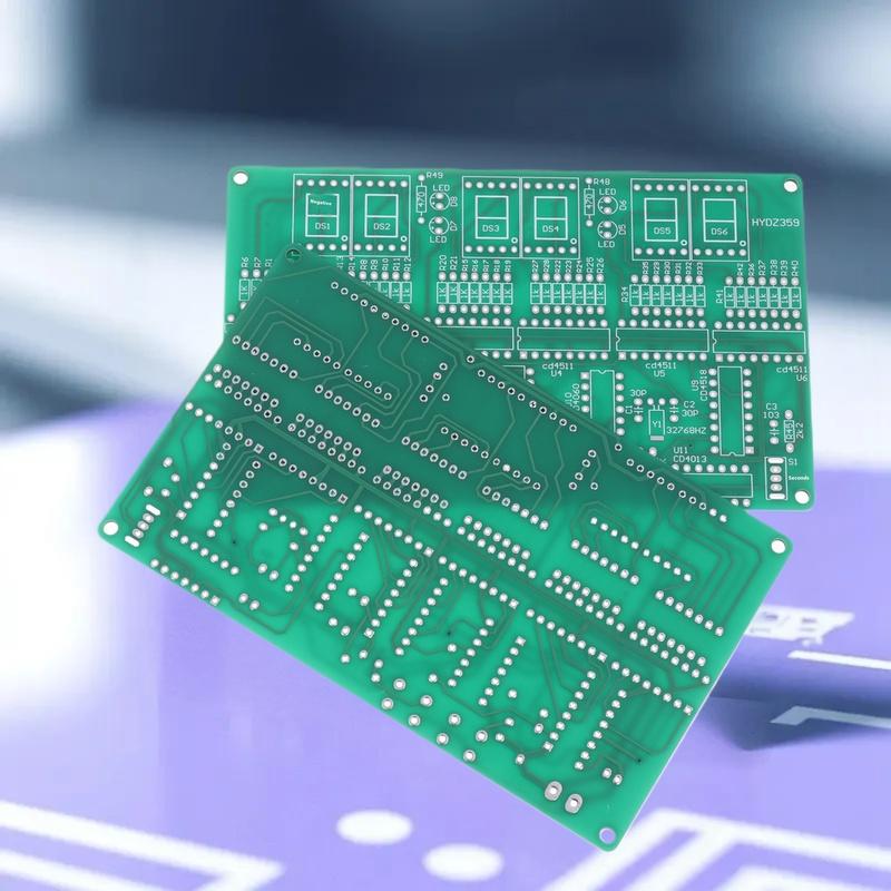 1 Set 2025 New 6 Digits DIY Clock Kit Auto Display Time DIY Alarm Clock Soldering Practice Kit for Students and Diyers